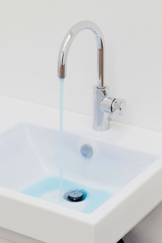 Blue Runs by Pamela Rosenkranz contemporary artwork Installation