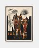 Lost and grief I by Serge Attukwei Clottey contemporary artwork Drawing