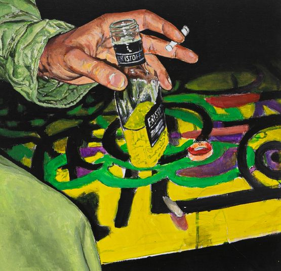 Integration is Hard by Abdalla Al Omari contemporary artwork Painting