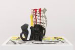Aztec Vase and Carpet 7 by Betty Woodman contemporary artwork Mixed Media