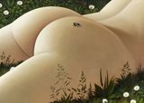 Im Garten by Falk Gernegro contemporary artwork mixed media