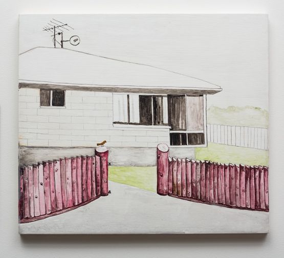 House Ellerslie Auckland by Noel Mckenna contemporary artwork Painting