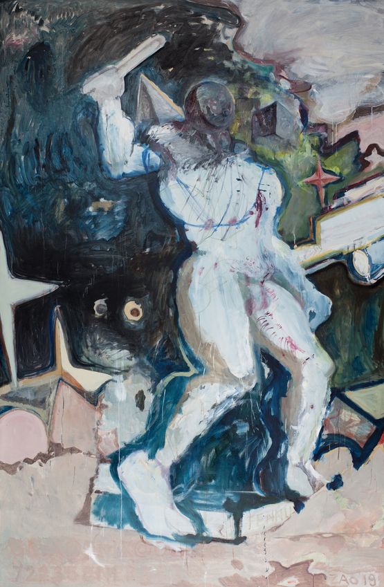 Godlike Rage No. 1 by Zhao Yang contemporary artwork Painting