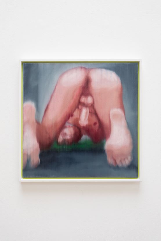 Contortionist by William E. Jones contemporary artwork Painting