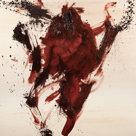 Tyv by Henrik Uldalen contemporary artwork Painting