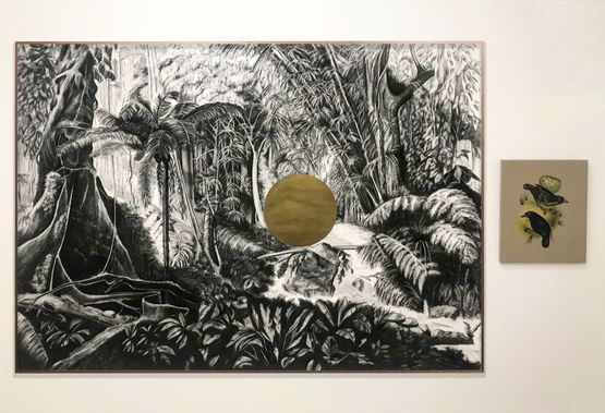 Virgin Forest of Brazil by Gabriela Bettini contemporary artwork Painting