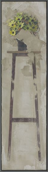 Flower Stand by ZHENG YUNHAN contemporary artwork painting
