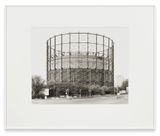 Gas Tank North Greenwich London UK by Bernd  Hilla Becher contemporary artwork photography
