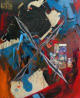 CASTLES IN THE SAND by Ian Tee contemporary artwork painting works on paper