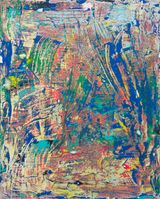 Raumroute 22 by Andreas Werner contemporary artwork painting sculpture works on paper