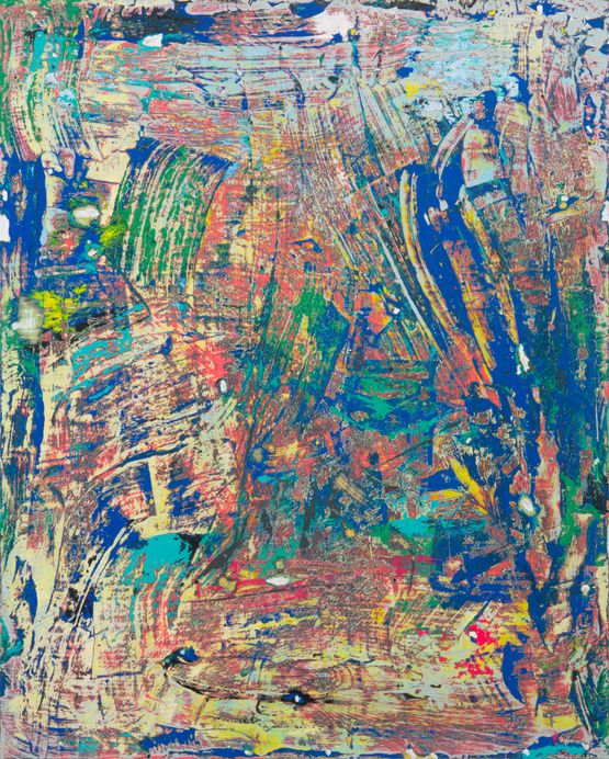 Raumroute 22 by Andreas Werner contemporary artwork Painting
