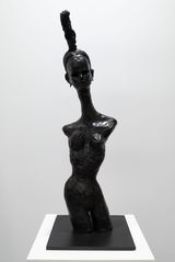 my angels angel by Del Kathryn Barton contemporary artwork sculpture