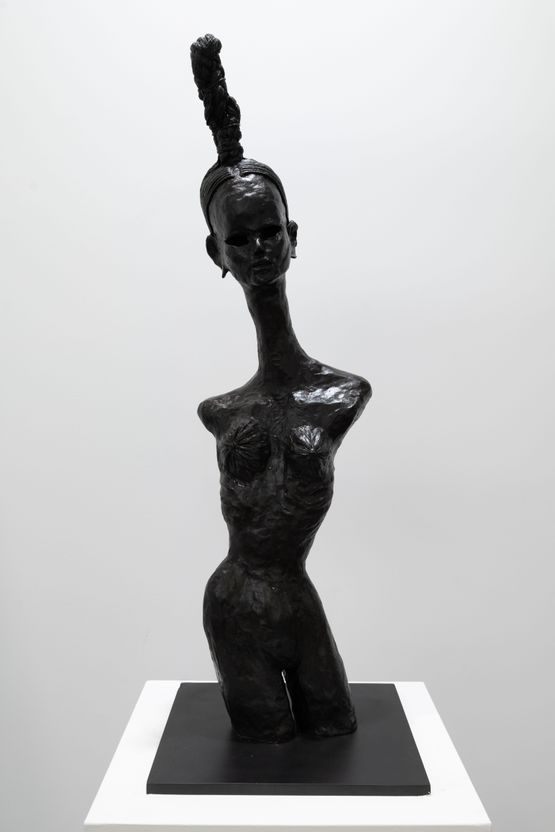 my angels angel by Del Kathryn Barton contemporary artwork Sculpture
