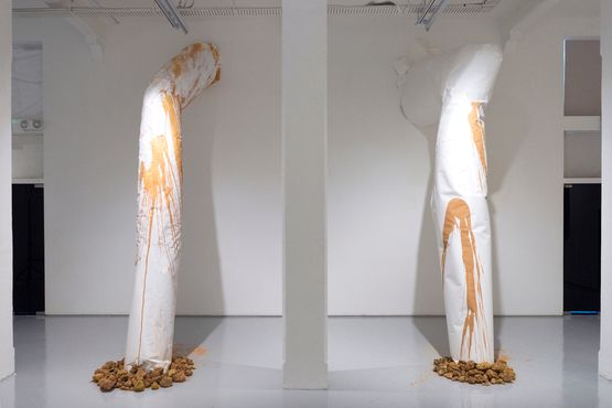 Mud Legs by Tang Da Wu contemporary artwork Painting