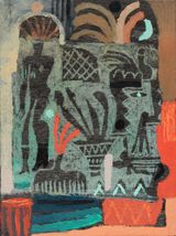 Room country II by Jozsef Csato contemporary artwork painting