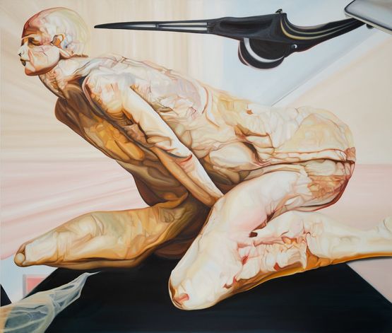 BIG OLD NEWS by Aleksandra Sidor contemporary artwork Painting
