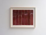 India Red 192 - Dissolution by Lucinda Burgess contemporary artwork works on paper