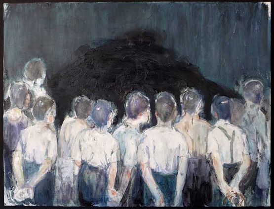 Untitled Black Hush by Seraphine Pick contemporary artwork Painting