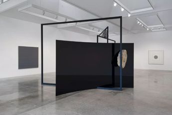Contemporary art exhibition Alicja Kwade Agnes Martin Space Between the Lines at Pace Gallery Los Angeles United States