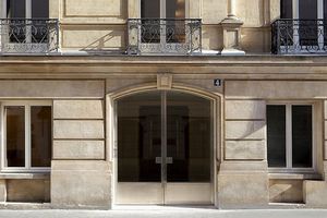 Gagosian contemporary art gallery in rue de Ponthieu Paris France