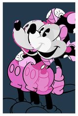 Pink Double by Jerkface contemporary artwork print