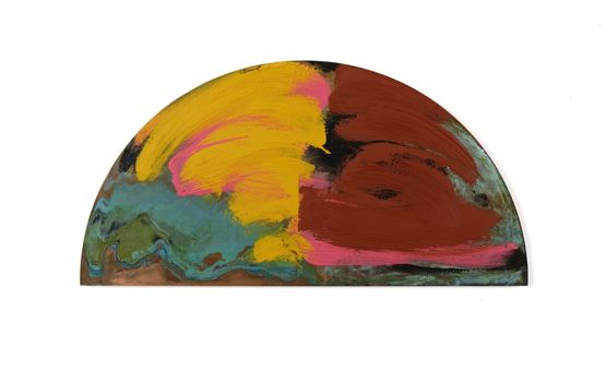Indian Sunset by Gretchen Albrecht contemporary artwork Painting