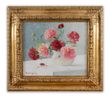 Nature morte aux fleurs rouges by Achille Lauge contemporary artwork Painting