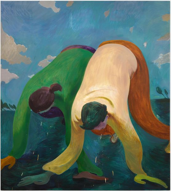 How wonderful it would be to be intoxicated on knowledge by Zhai Liang contemporary artwork Painting