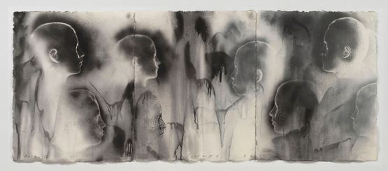 BALMA IV by Jaume Plensa contemporary artwork Works on Paper