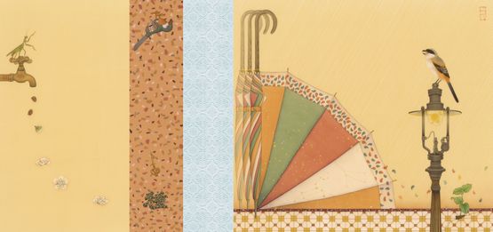Summer SongGrain in Ear by Cheuk Ka-Wai Cherie contemporary artwork Painting