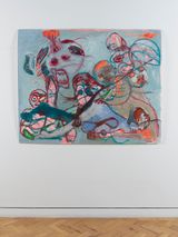 Conversation Piece Don by Florence Peake contemporary artwork drawing works on paper