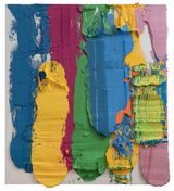 Splashed Rainbow Left by Zhu Jinshi contemporary artwork painting