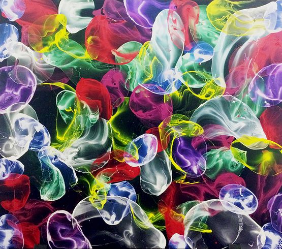 No Pasaran by Jiri Georg Dokoupil contemporary artwork Painting