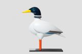 Duck by Jean-Marie Fiori contemporary artwork sculpture