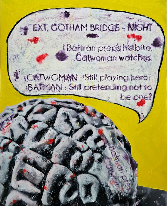 ActingNut_TDKR by Kiwoong Park contemporary artwork Painting
