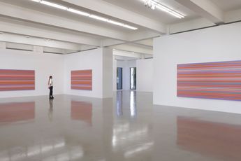 Contemporary art exhibition Bridget Riley Painting Now at Spruth Magers Los Angeles United States