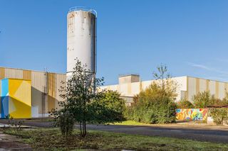 Les Moulins contemporary art gallery in