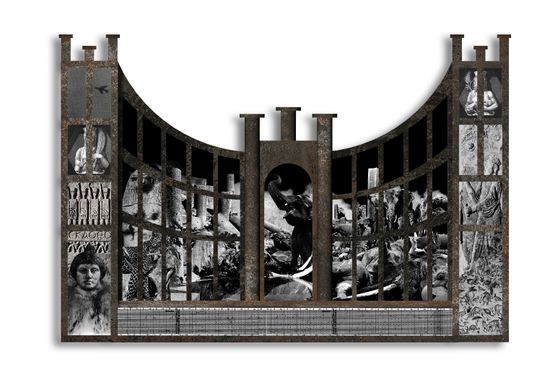 The Beirut Zoo by Alfred Tarazi contemporary artwork Sculpture