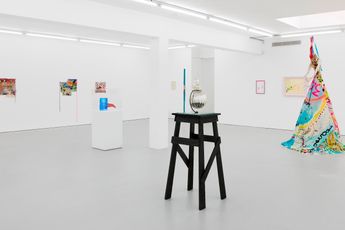 Contemporary art exhibition Delaine Le Bas Leap at Maureen Paley 4 Herald St United Kingdom
