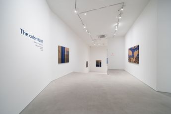 Contemporary art exhibition Group Exhibition The color BLUE at Whitestone Gallery Seoul South Korea