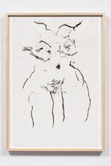 Body Drawing 41 by Joan Jonas contemporary artwork drawing painting works on paper