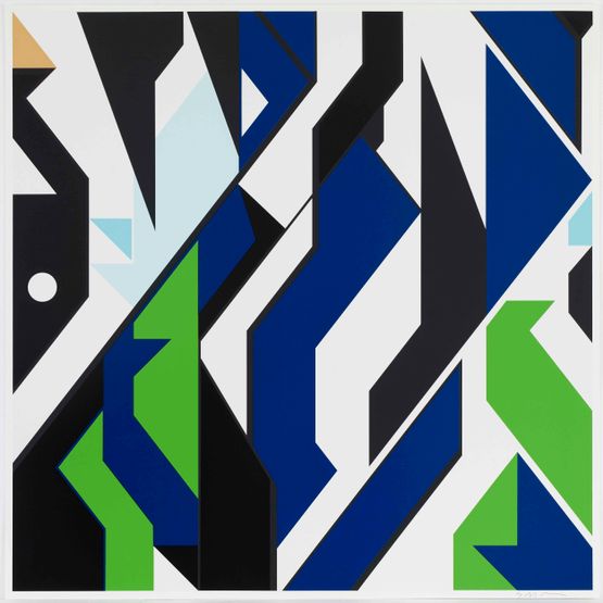 National Exhibition Centre from Odysseus Factor by Sarah Morris contemporary artwork Print