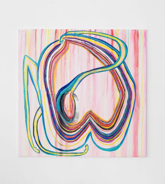 Frau mit Badeburste in Brooklyn by Sophie Schmidt contemporary artwork Painting