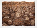 Man with Long Memory by Fiona Hall contemporary artwork mixed media