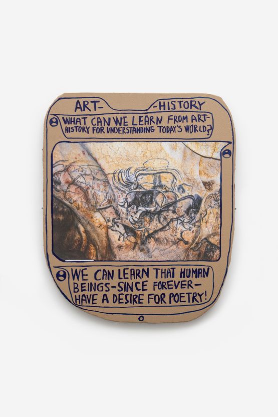 Art-History-Plaque XI by Thomas Hirschhorn contemporary artwork Works on Paper