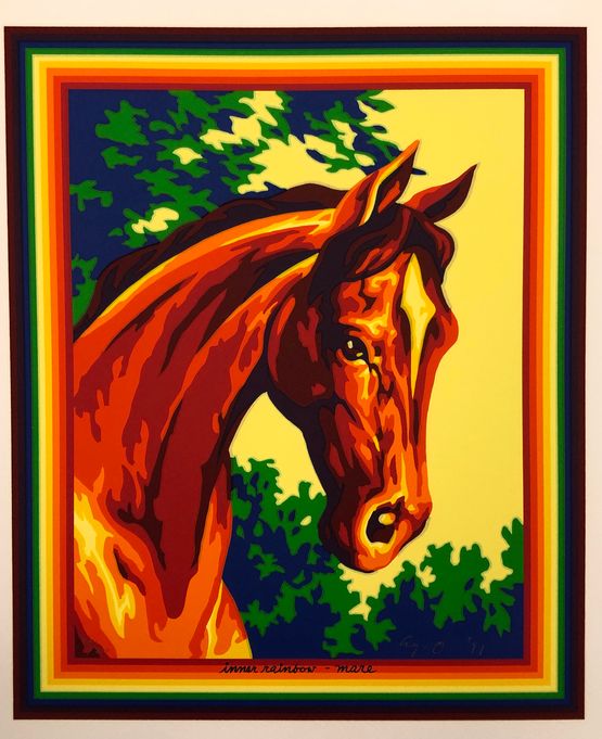 Inner Rainbow - Mare 35200 by Ay-O contemporary artwork Works on Paper