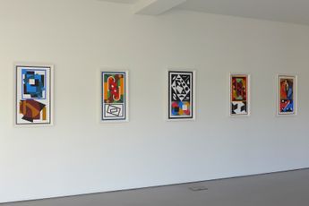 Contemporary art exhibition Diena Georgetti FUTURISTradition at Hamish McKay Wellington New Zealand