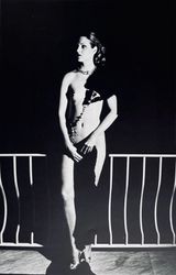 Capri at Night 1977 by Helmut Newton contemporary artwork print