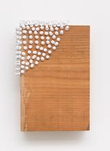Leaning Fragmented Tendency by Kishio Suga contemporary artwork sculpture