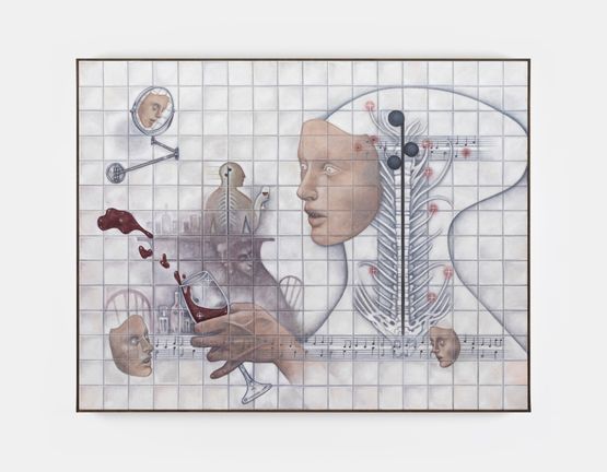 Memory of a birthday by Justin Fitzpatrick contemporary artwork Painting